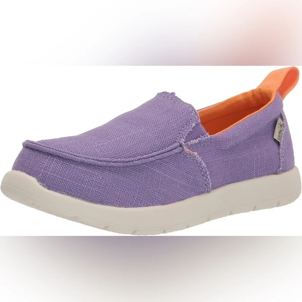 NWOT - Sanuk Sidewalk Surfer Lite Shoes - Purple - Size 6